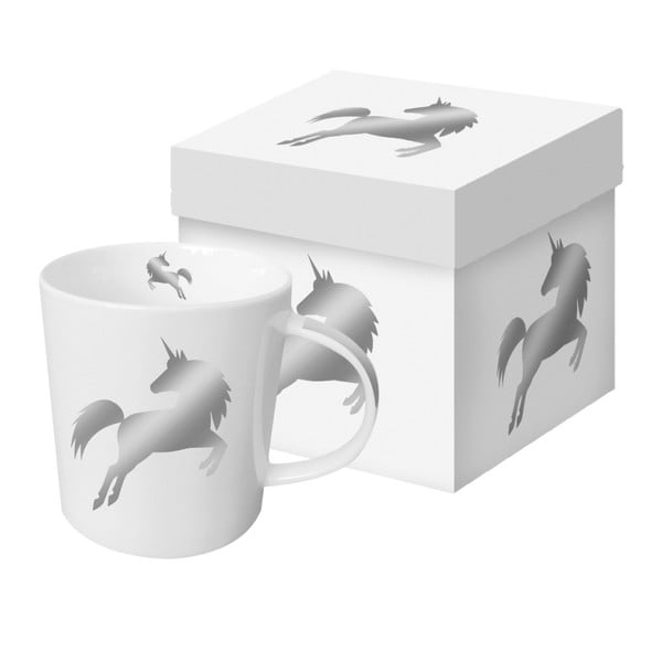 Porcelánový hrnek PPD Silver Unicorn, 450 ml