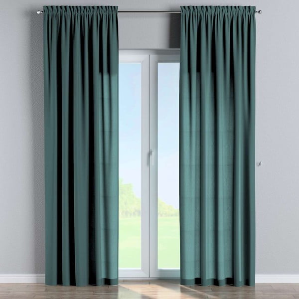 Roheline kardin 260x130 cm Nature - Yellow Tipi-image-1