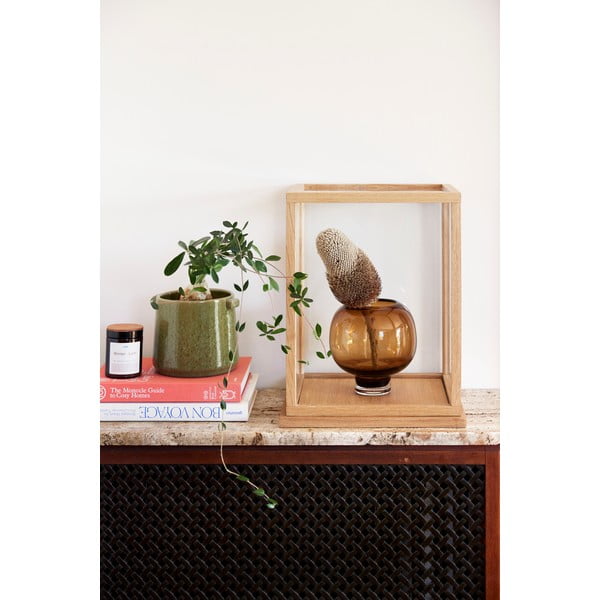 2 rohelise keraamilise poti komplekt Herb - Hübsch-image-1