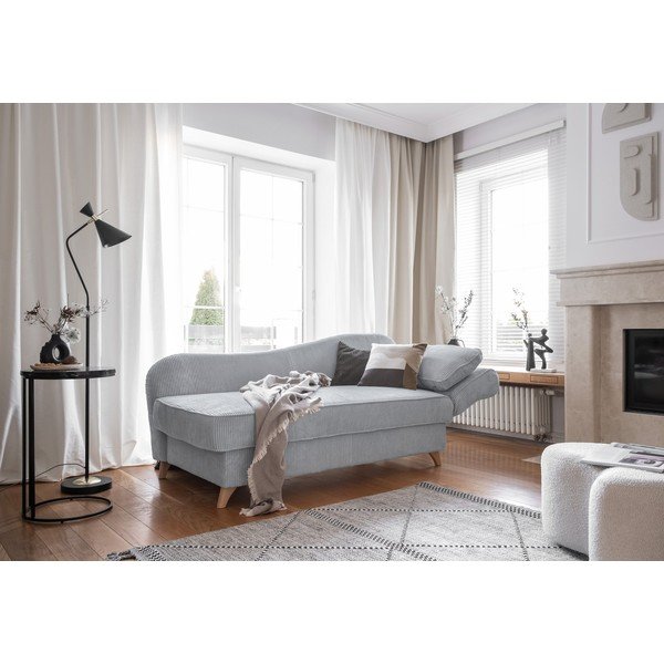 Helehall velvetist lamamistool (parem nurk) Chic Charlotte - Miuform-image-2