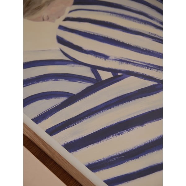 Plakat 50×70 cm Blue Stripe at Concorde – The Poster Club-image-2