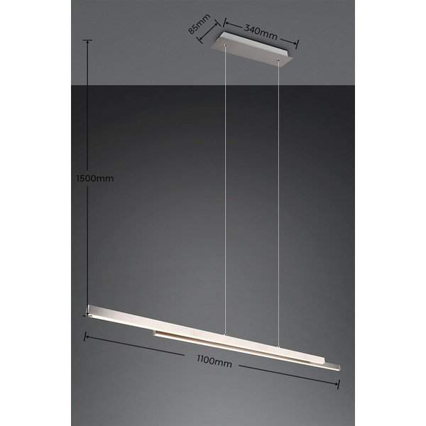 Hõbedane LED rippvalgusti Odio - Reality-image-4