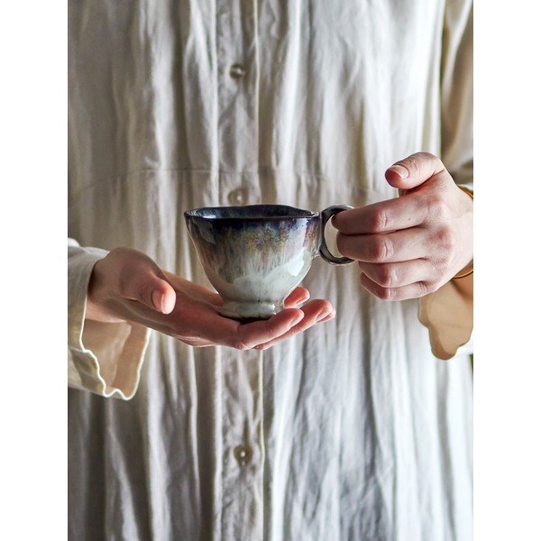 Beež keraamiline tass 175 ml Imogen - Bloomingville-image-2