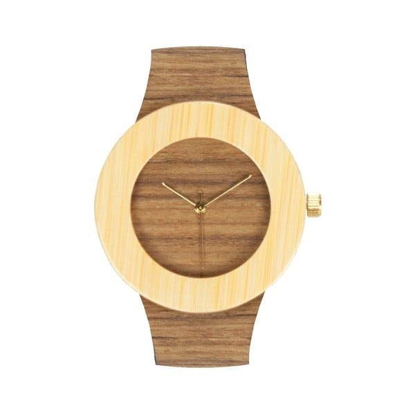 Dřevěné hodinky Analog Watch Co. Teak & Bamboo