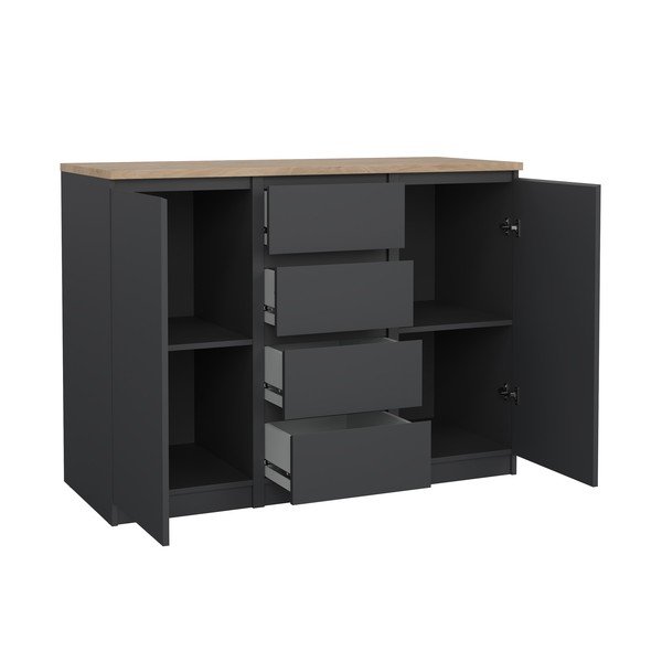 Tumehall kummut 121x91x50 cm Naia - Tvilum-image-2