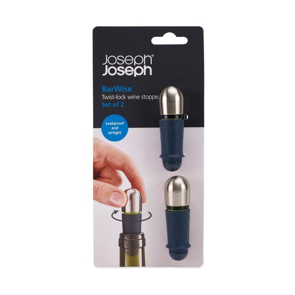 2 musta veinikorgi komplekt BarWise - Joseph Joseph-image-4