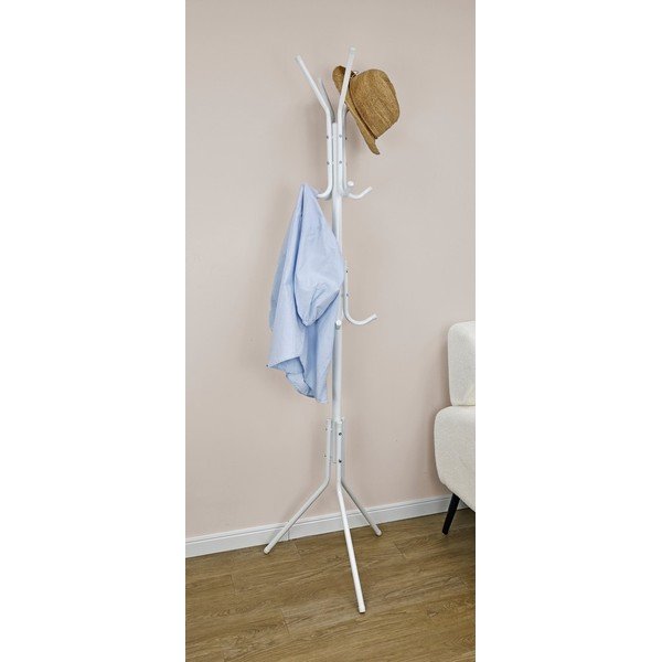 Valge metallist riidepuuraam 42x172 cm Jorid - Yes Everyday-image-1