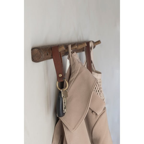 Pruun tammepuidust seinanagi 72 cm Roots - Mette Ditmer Denmark-image-3