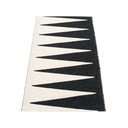 Must-valge sise/välisvaip 70x150 cm Vivi Black – Pappelina