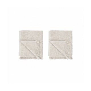 Kreemikas puuvillased rätikud 2 tk 30x50 cm komplektis FRINO - Blomus