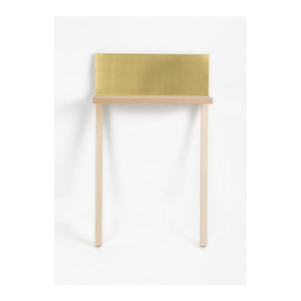 Odkládací stolek zlaté barvy Surdic Mesita Golden