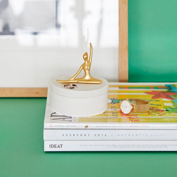 Valge portselanist ehtekarp Ballerina - Balvi-image-1