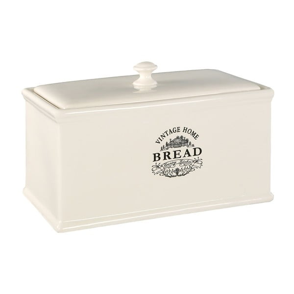 Vintage Home Cream Keraamiline leivakast - Premier Housewares