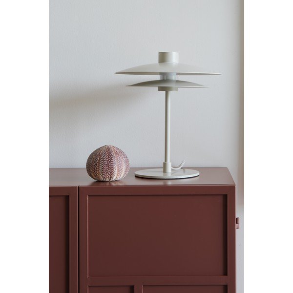 Beež metallist laualamp (kõrgus 32 cm) Wubbo - White Label-image-2