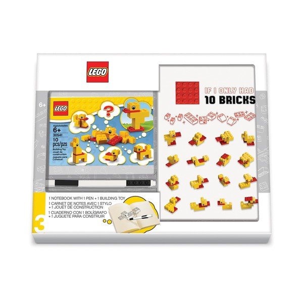 Kirjatarbed Classic Ducks märkmik, pliiats ja komplekt - LEGO®-image-1