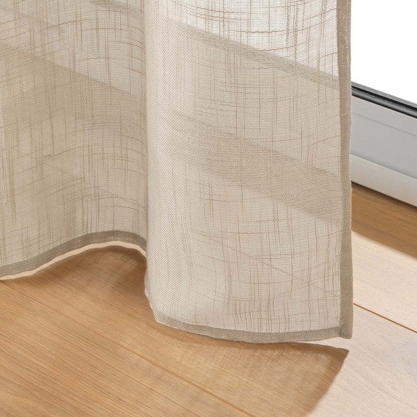 Pruun kardin 140x280 cm Haltona - douceur d'intérieur-image-3