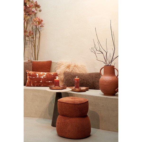 Oranž bukleekangast tumba Leyla - Light & Living-image-1