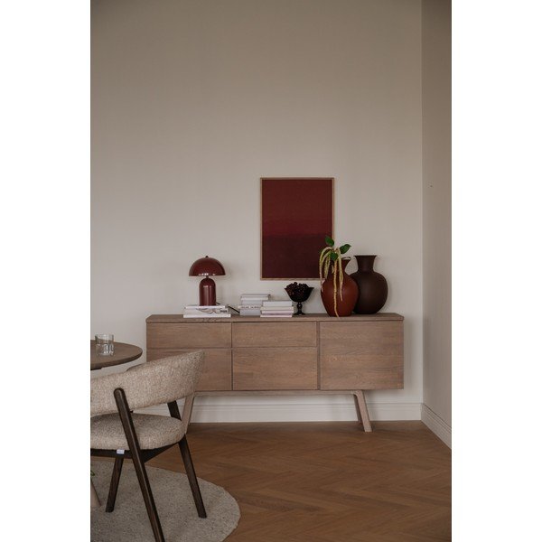 Naturaalsest tammepuidust kummut 170x77x42 cm Cleardale - Rowico-image-3