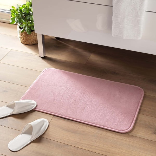 Roosa vannitoamatt 45x75 cm Vitamine - douceur d'intérieur-image-1