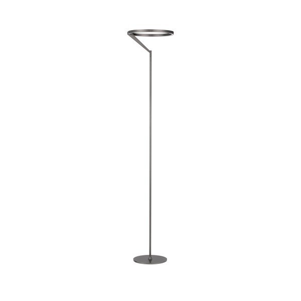Alumiiniumist hämardatav LED-põrandalamp hõbedases värvitoonis (kõrgus 168 cm) Tilia - Nova Luce