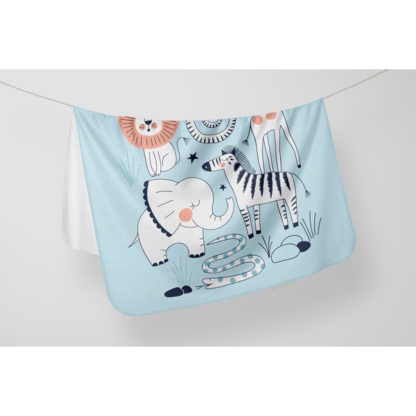 Sinine beebitekk 85x125 cm - OYO kids-image-1