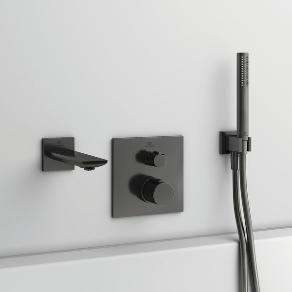 Antratsiitne metallist dušiotsik IdealRain - Ideal Standard-image-1