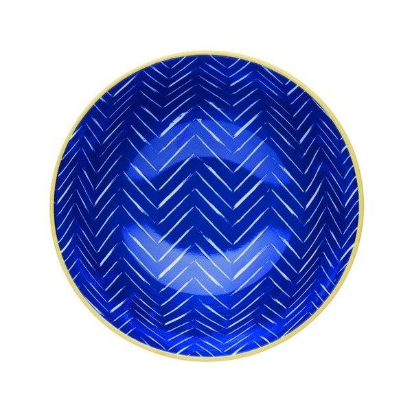 Kameninová miska Kitchen Craft Leafy Indigo, ⌀ 15,5 cm-image-1