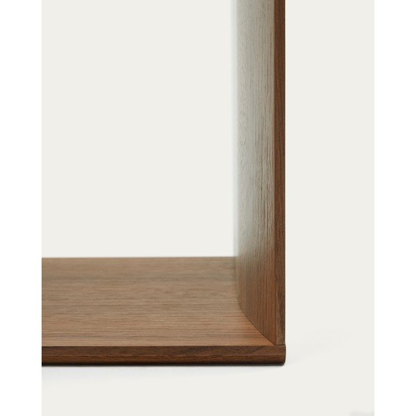 Pruun moodulriiulite süsteem pähklipuu dekooriga 4 tk 168x76 cm Litto - Kave Home-image-4
