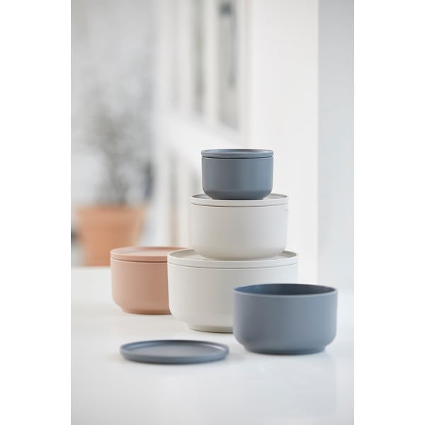 Tmavě šedá servírovací miska s víkem Zone Peili, 1 l-image-1