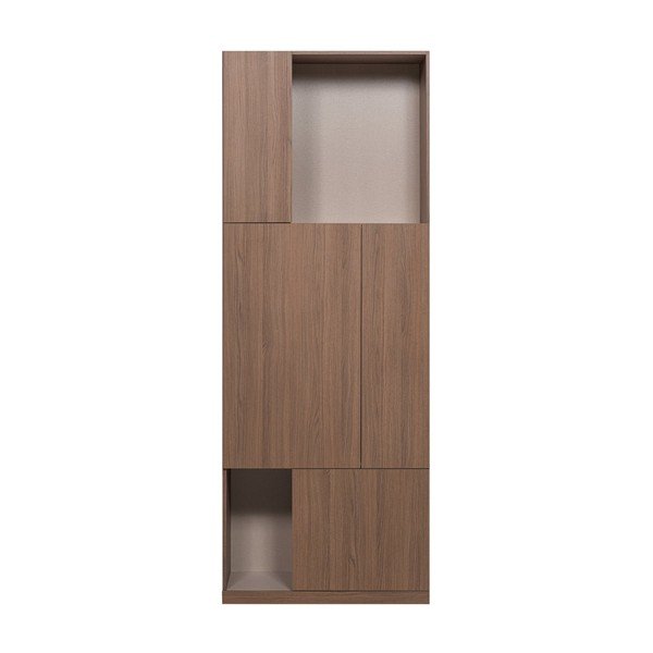 Modulaarne garderoob tumedas naturaalses värvitoonis 80x215 cm Build - WOOOD-image-3