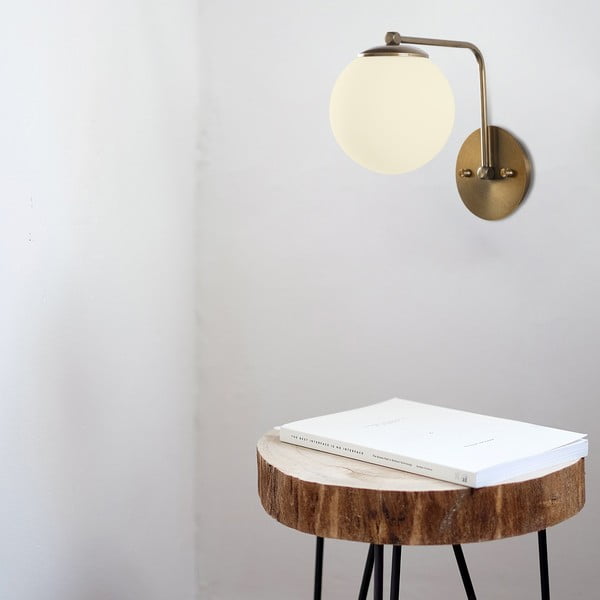 Kuldne seinavalgusti ø 15 cm Daisy - Opviq lights-image-1