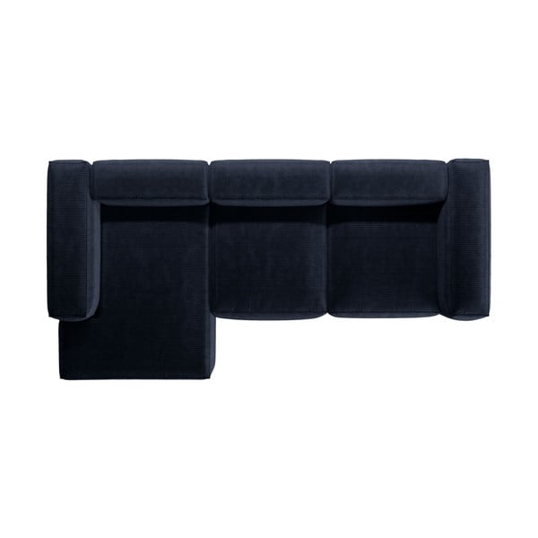  Tumesinine manšettriidest nurgadiivan (vasak nurk/lamamisosaga) Bergamo – Cosmopolitan Design-image-3