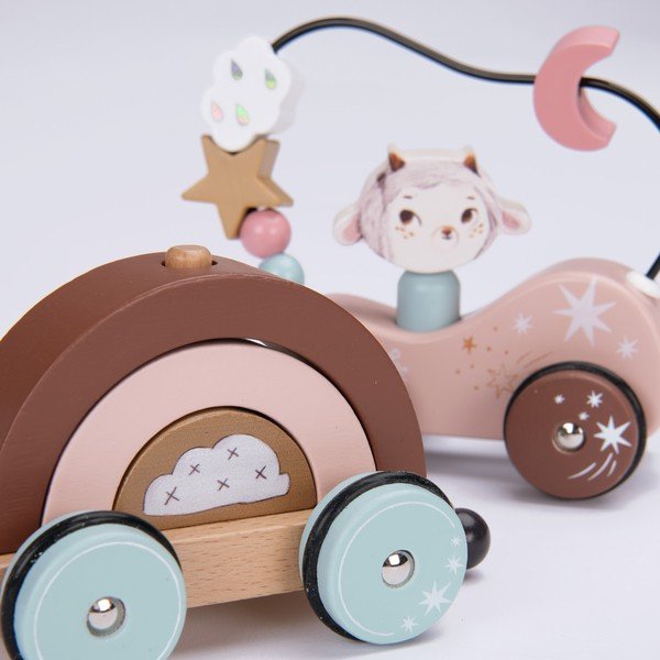 Nööriga mänguasi Train - Moulin Roty-image-1