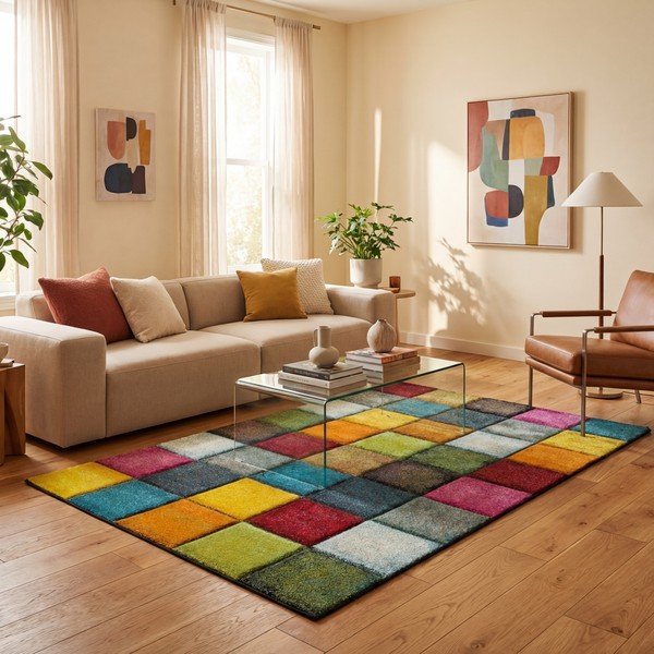 Vaip Matrix Square, 140 x 200 cm - Universal-image-1