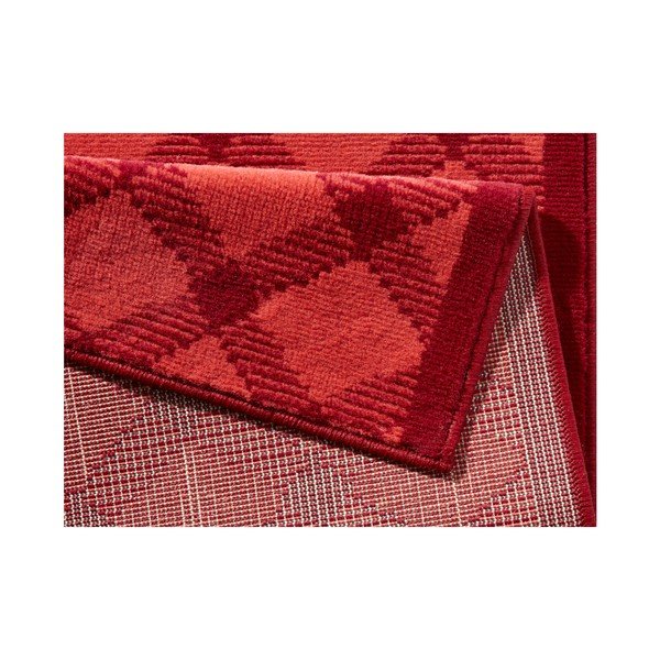Červený běhoun Hanse Home Basic, 80 x 400 cm-image-2