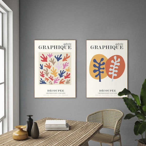 Plakat raamis 51x71 cm Graphique 12 - Malerifabrikken-image-1