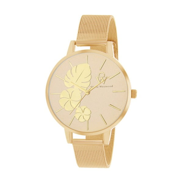 Dámské hodinky s řemínkem ve zlaté barvě Olivia Westwood Pula