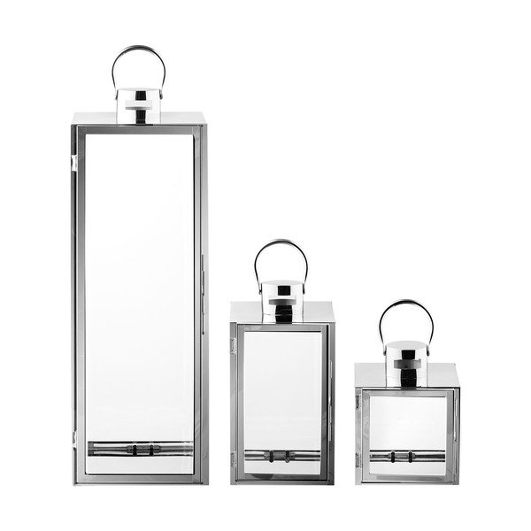 Klaasist laternad 3 tk (kõrgus 60 cm) Pota - House Nordic-image-2