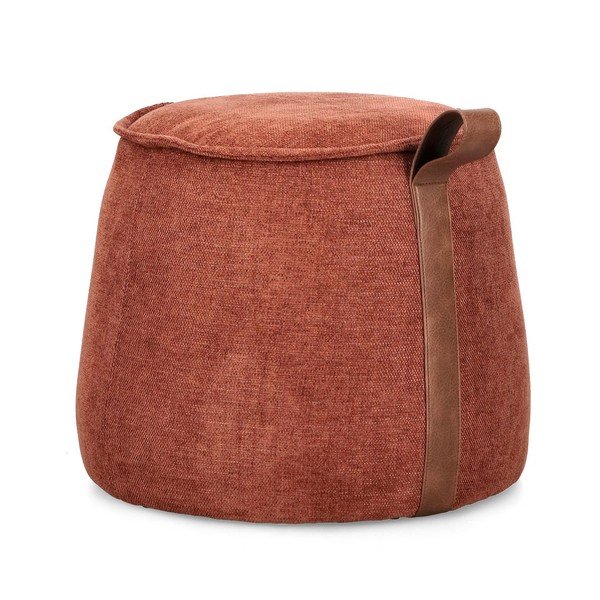 Terrakota värvi šenilltool Anila - Bizzotto