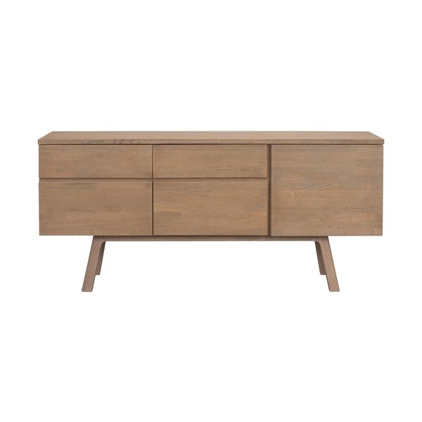 Naturaalsest tammepuidust kummut 170x77x42 cm Cleardale - Rowico-image-4