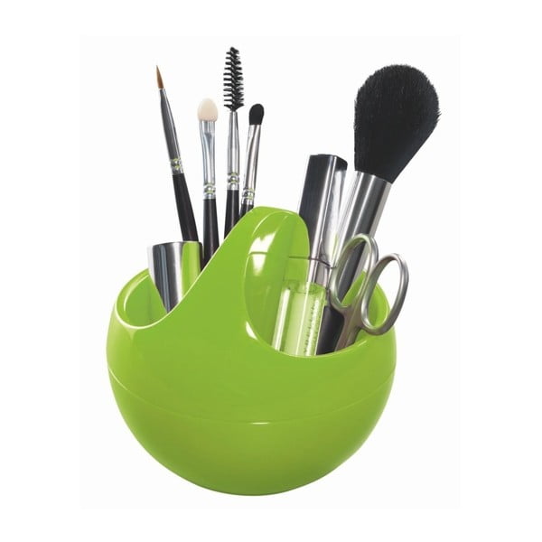 Zelený kosmetický úložný košík Spirella