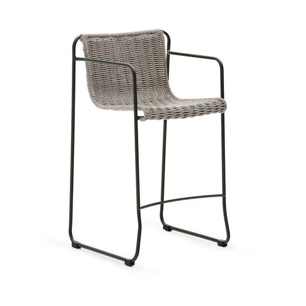 Hallikasroheline metallist aia baaritool Maurina - Kave Home