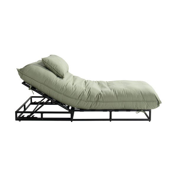 Roheline metallist polsterdatud aiatool Emma - Hartman-image-3