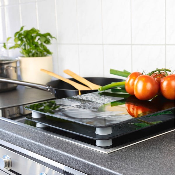 Klaasist pliidikatte komplekt 2 tk, 52 x 30 cm Mojito - Wenko-image-1