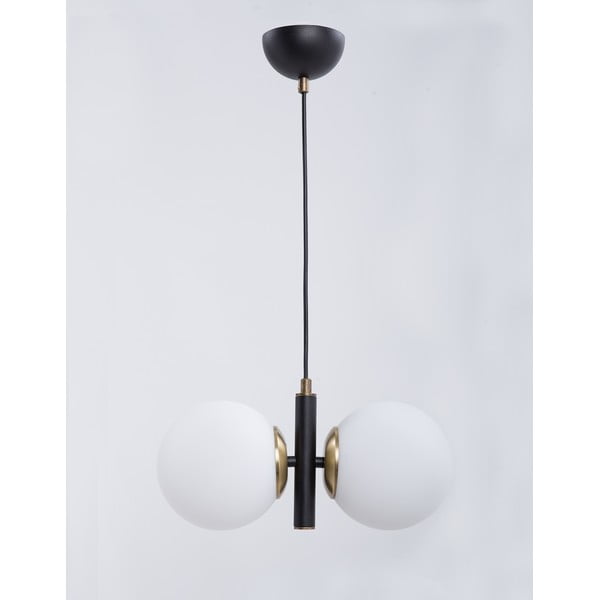 Must-valge rippvalgusti Monera - Squid Lighting