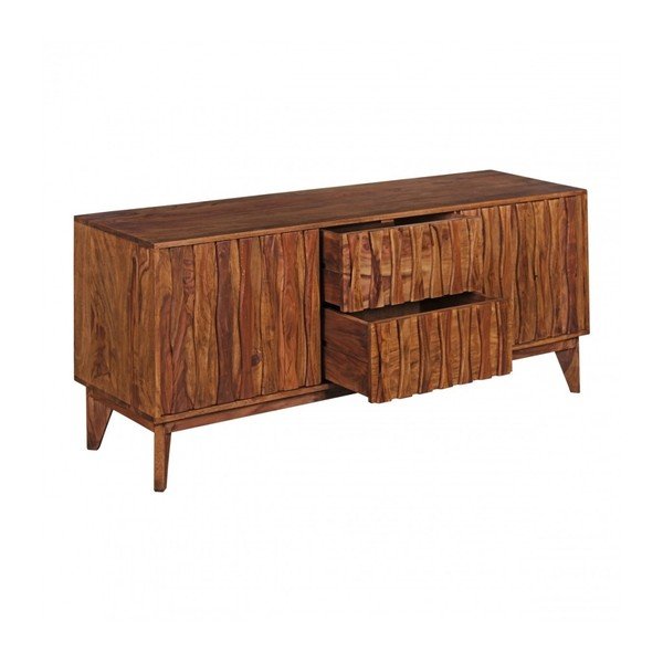 Komoda z masivního sheeshamového dřeva Skyport BELUR-image-2