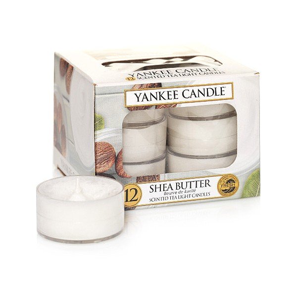 12 lõhnaküünla komplekt, põlemisaeg 4 h Shea Butter - Yankee Candle