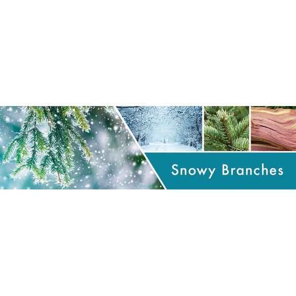 Lõhnaküünal, põlemisaeg 35 h Snowy Branches - Goose Creek-image-1