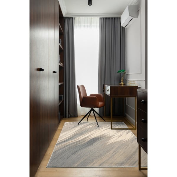 Kreem villane vaip 133x180 cm Haze - Agnella-image-1