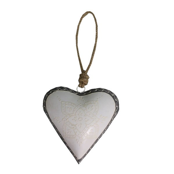 Südamekujuline riputatav kaunistus Light Heart, 16 cm - Antic Line